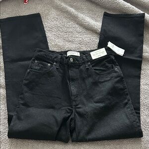 Abercrombie & Fitch Women's Black High Rise Jeans